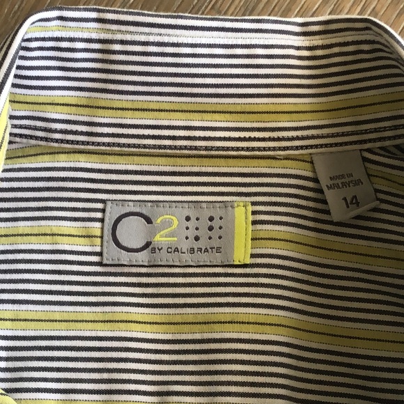 C2 by Calibrate size 14 dress shirt - Picture 2 of 3